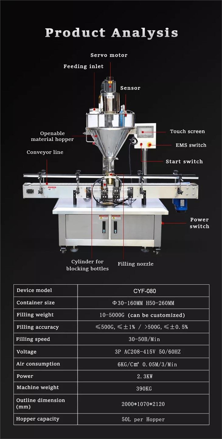 Sauce Powder Filling Machine