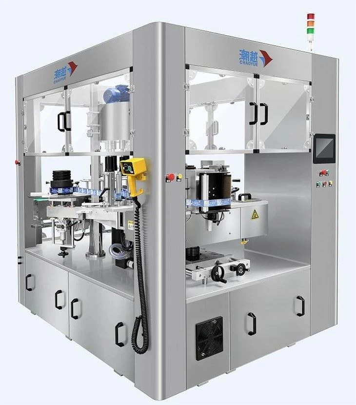Square Bottle Labeling Machine